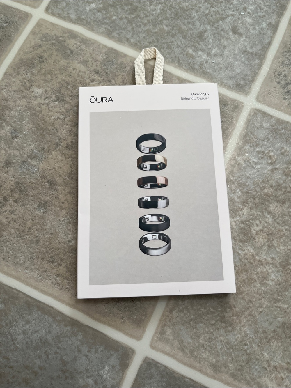 Oura Ring 5 Sizing Kit